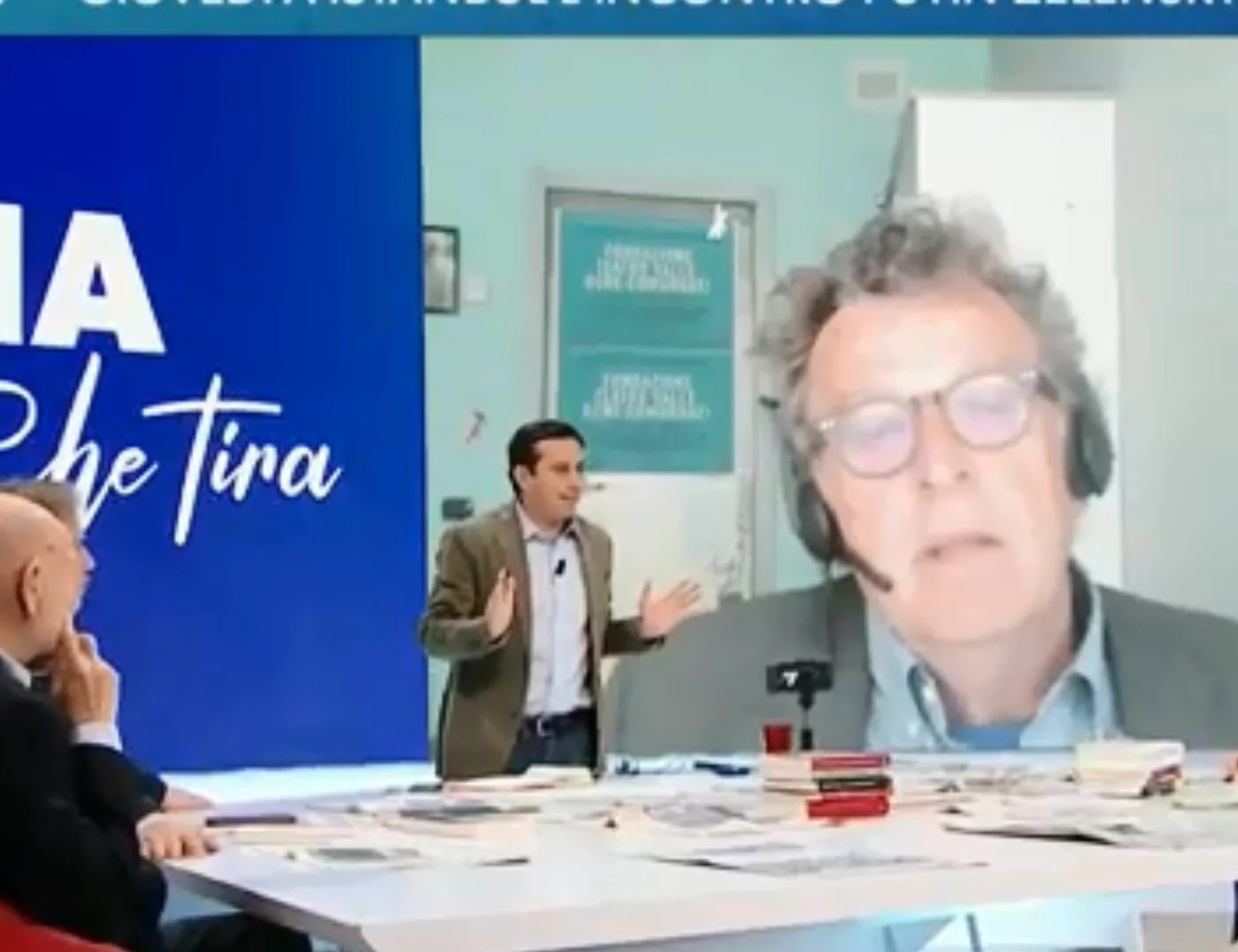 L'Aria che tira, Mattei contro Parenzo: "Pagliacciate", "Merito di Trump?"