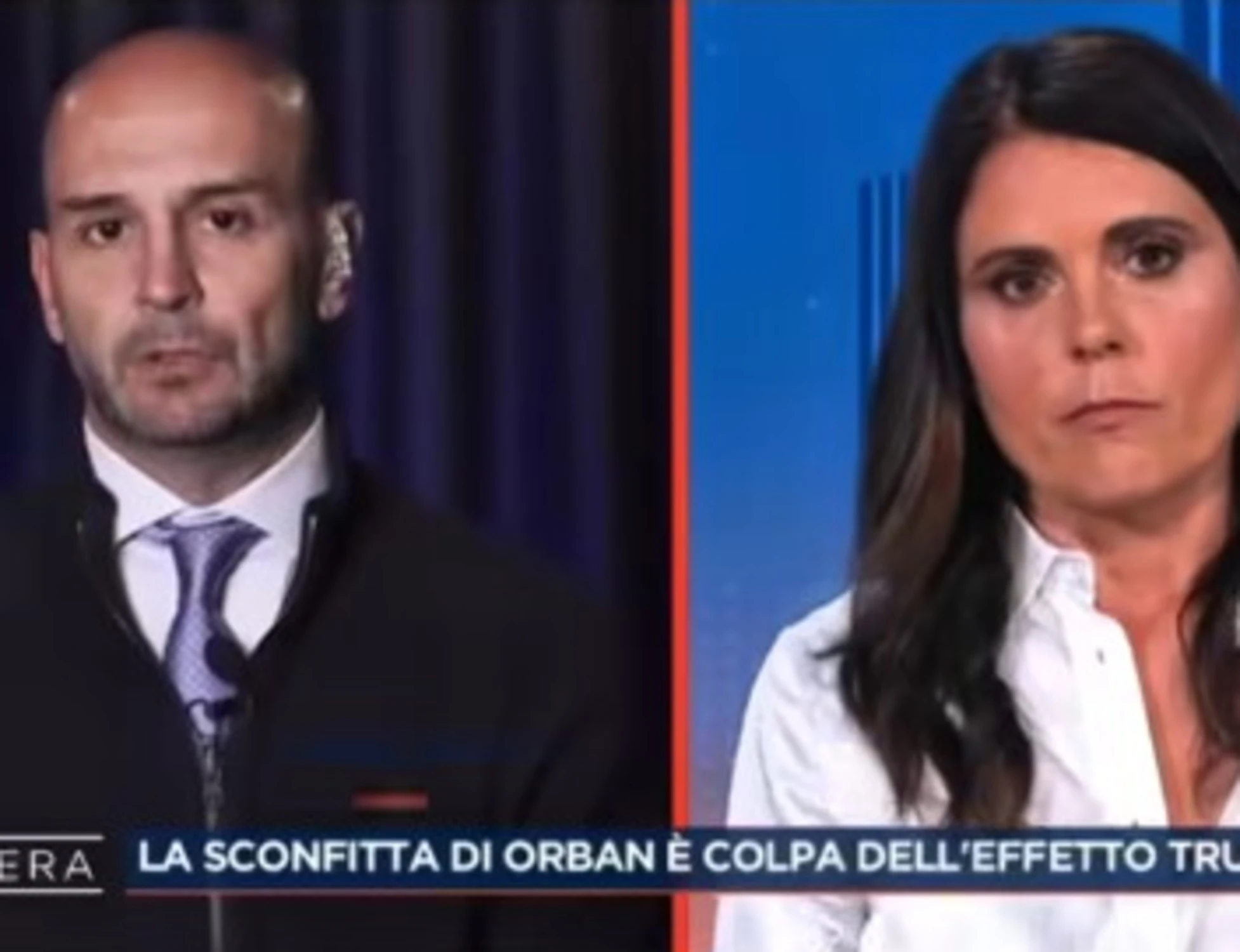 4 di Sera, Procaccini a valanga: "Compagno, è finita!". La faccia della dem Bonafè in diretta
