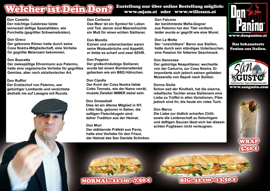 Razzismo all'austriaca: Falcone e Impastato in un panino
