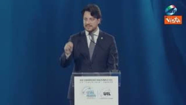 Governatore del Veneto Stefani a Congresso Uil: Su Ai abbiamo dovere di difendere singolarità umana