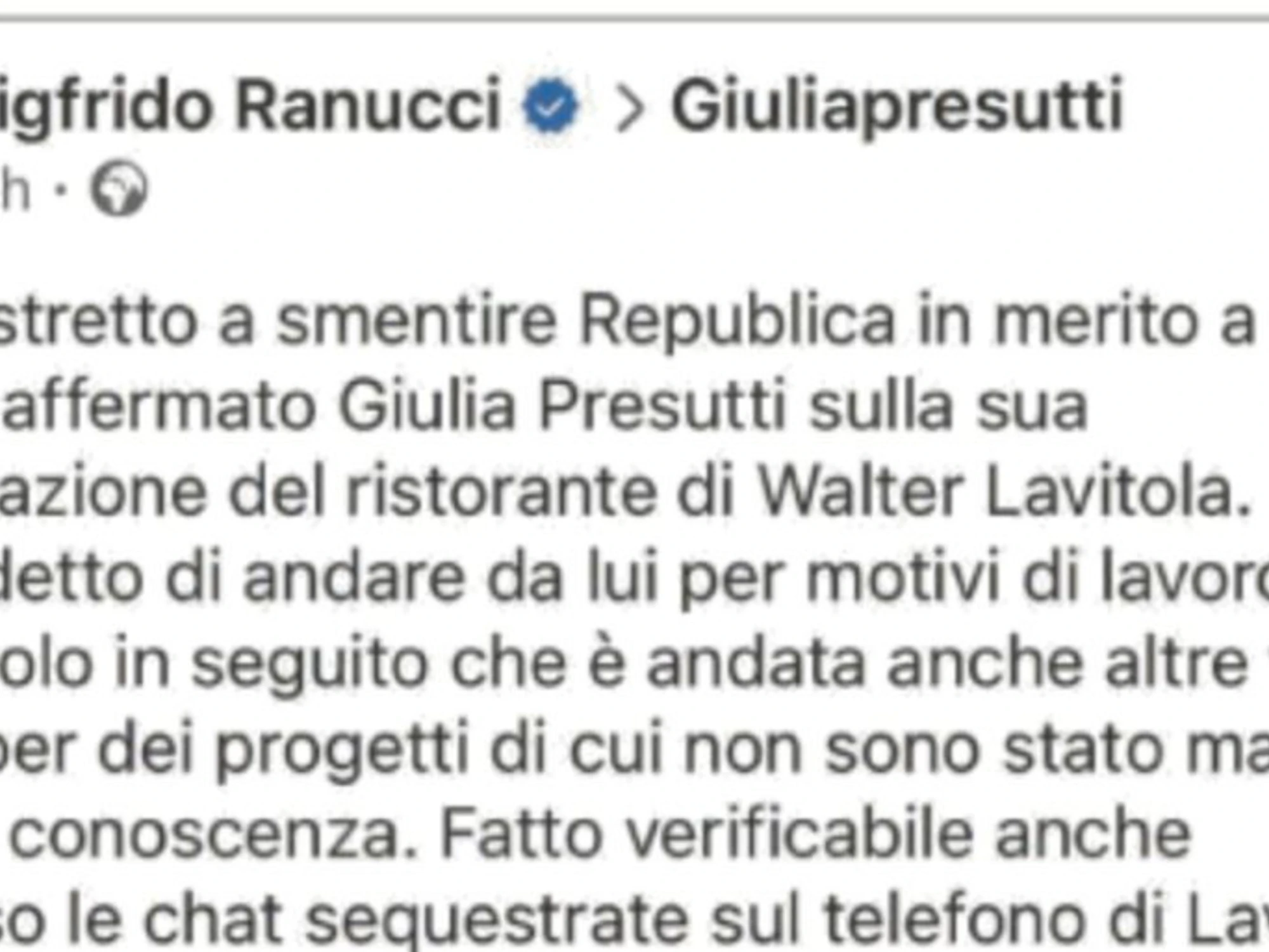 Inviati e stampa rossa: tutti scaricano Ranucci E lui litiga con Repubblica