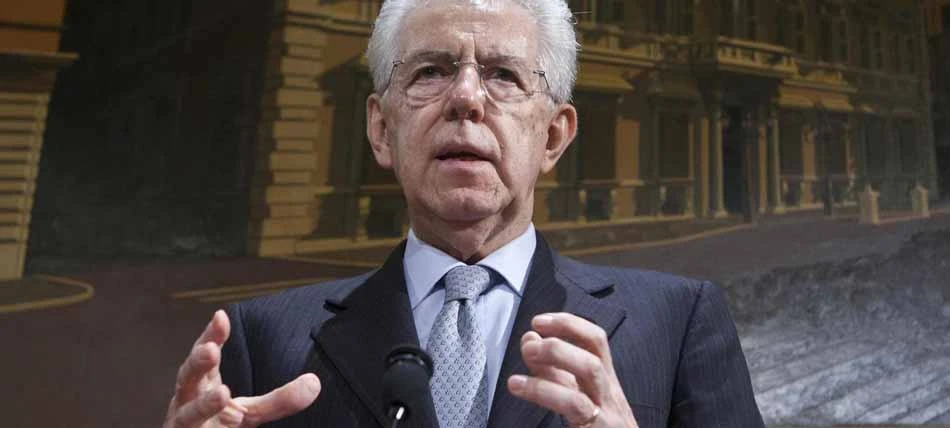 Monti in conferenza stampa