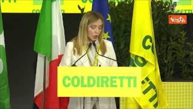 Meloni a evento Coldiretti: Attuale Europa dei burocrati lontana da quella dei padri fondatori