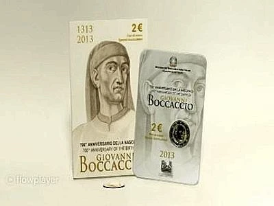 Boccaccio nelle tasche degli italiani, la Zecca conia '2' euro celebrativi