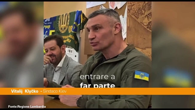 Il sindaco di Kiev "Vogliamo far parte della famiglia europea"