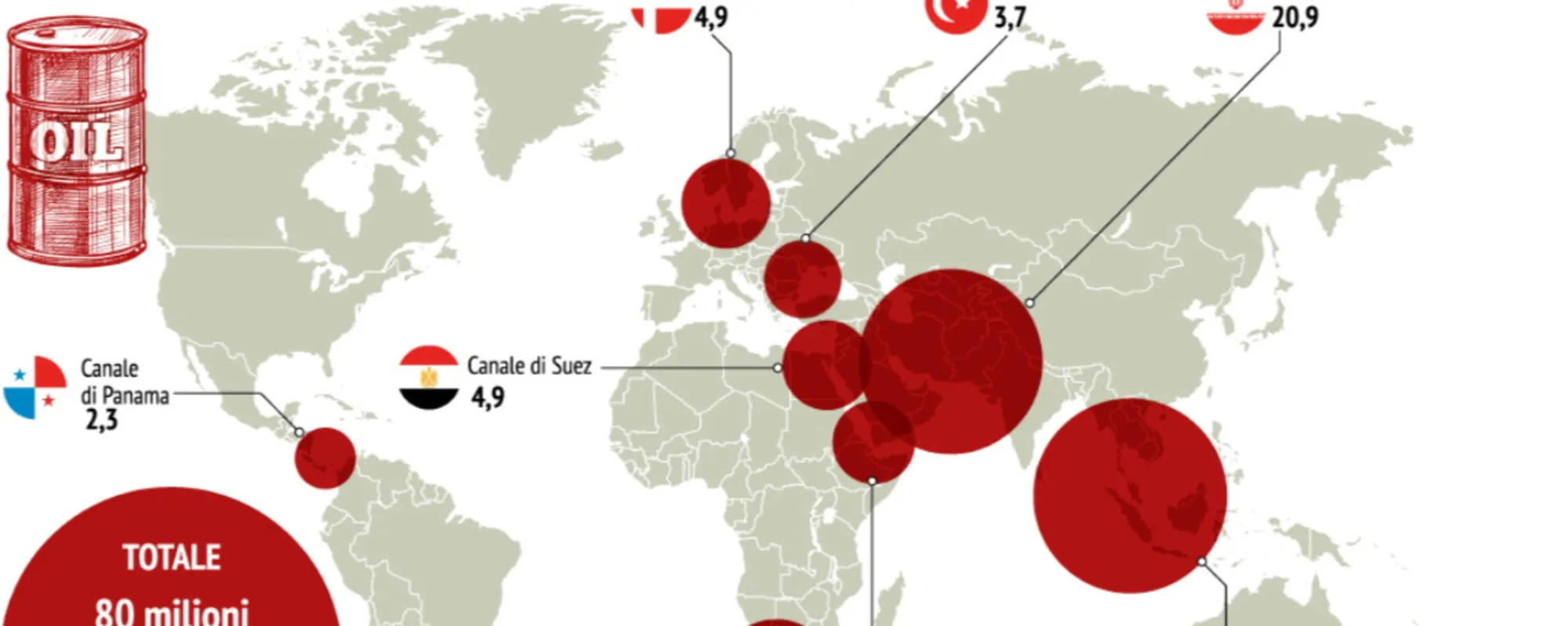 Leggi l'articolo: Petrolio, gas e Cina: perché la crisi energetica non c'è (per ora)