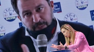 Matteo Salvini e Giorgia Meloni nel mirino dei novax: "Traditori, me*** collaborazioniste. Che fine vi facciamo fare"