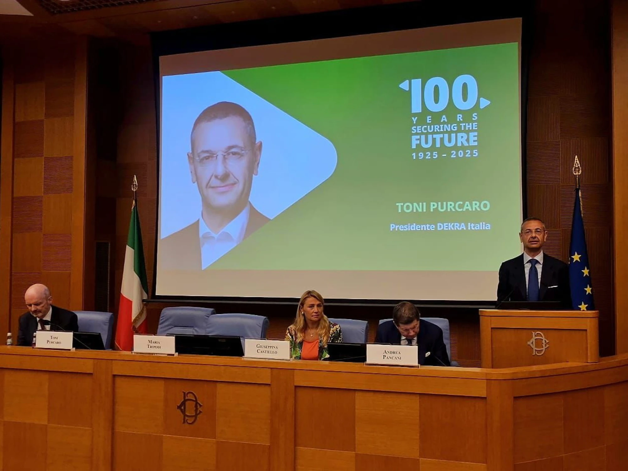 Alla Camera, DEKRA celebra i 100 anni di attività, tra sicurezza stradale e crescita globale 