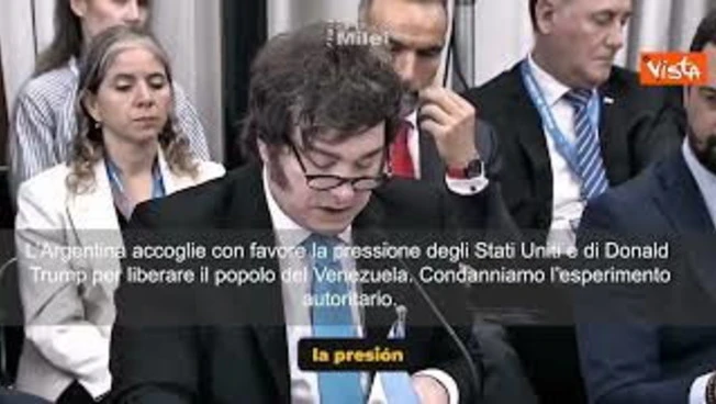 Milei su cattura Maduro: La libertà avanza. Dittatura atroce
