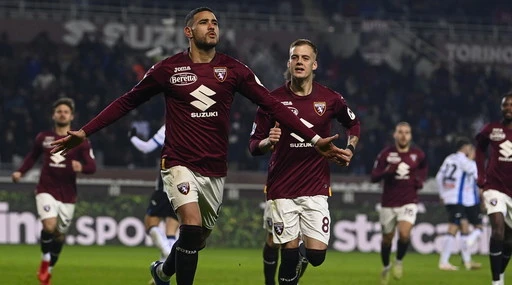 Super-Zapata, poi Sanabria: Torino travolge Atalanta. Dea, ora è crisi