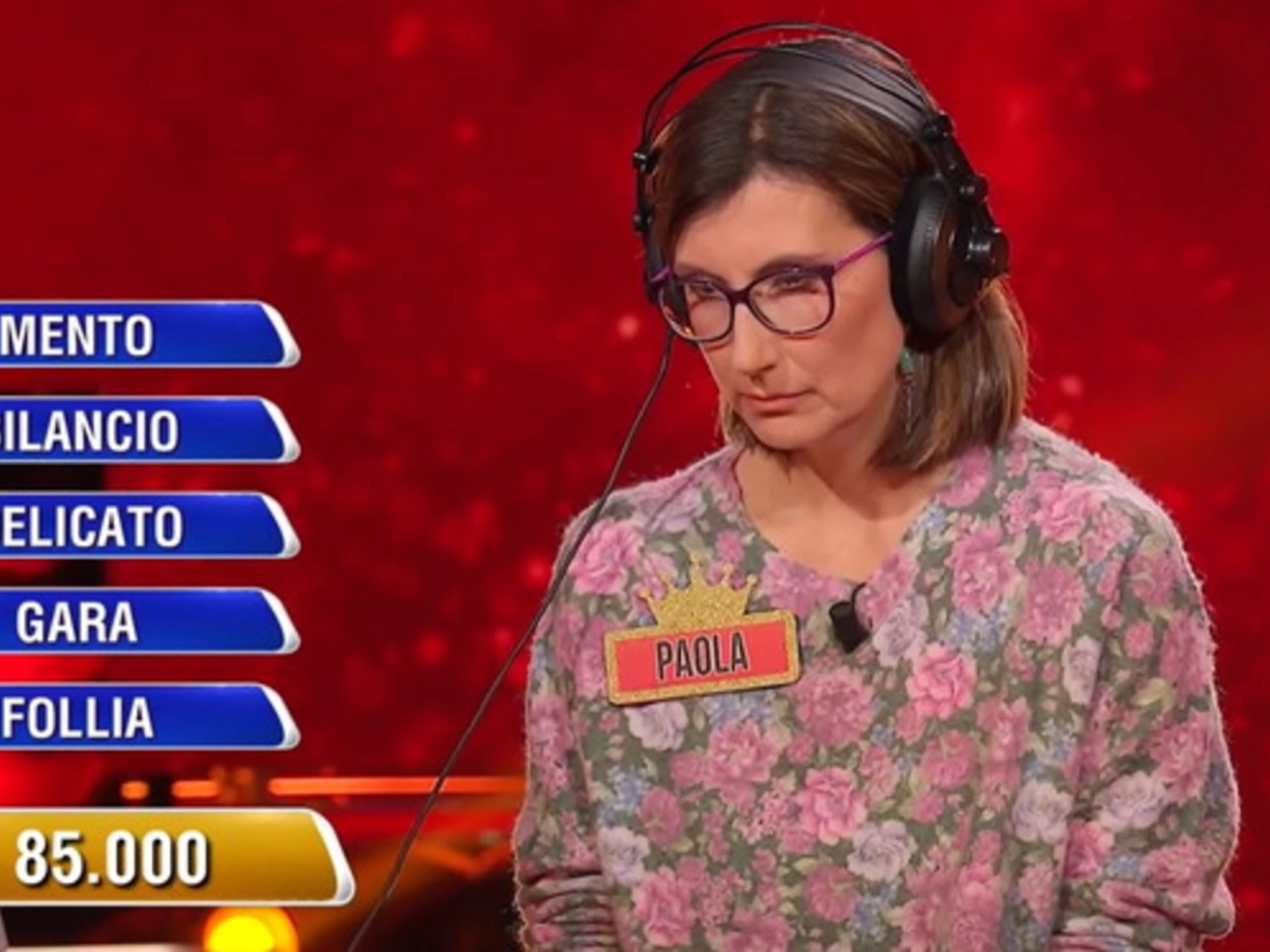 L'Eredità, "potevate mettere ca***": Paola ko, orrore a fine puntata