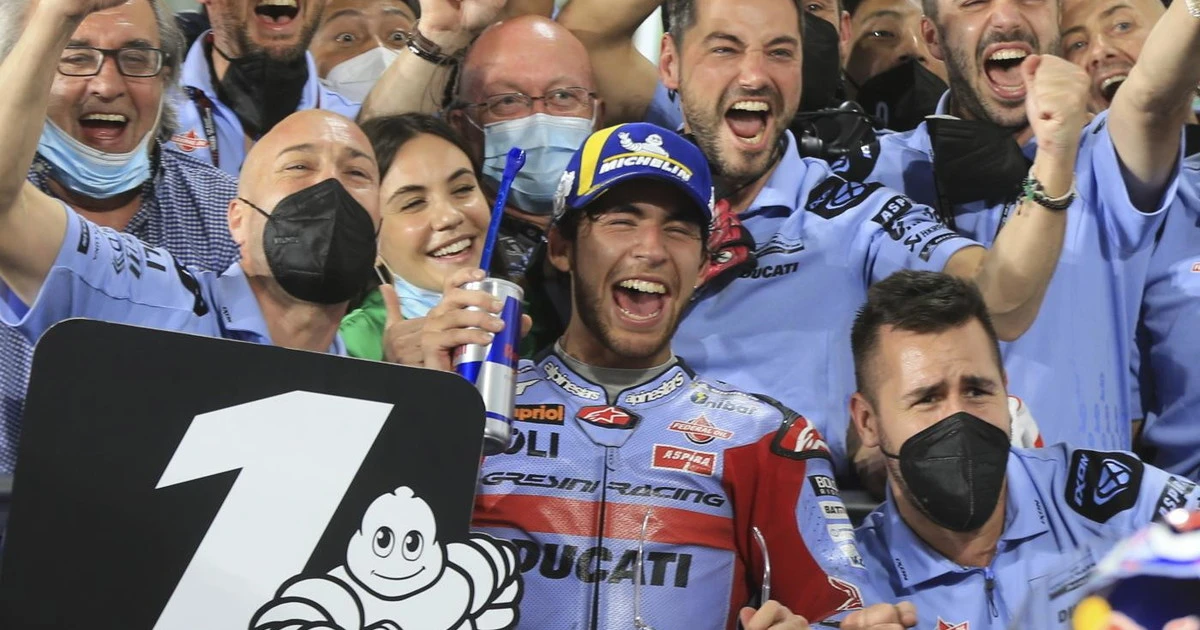 Enea Bastianini, prima storica vittoria in MotoGP: tripletta italiana in Qatar