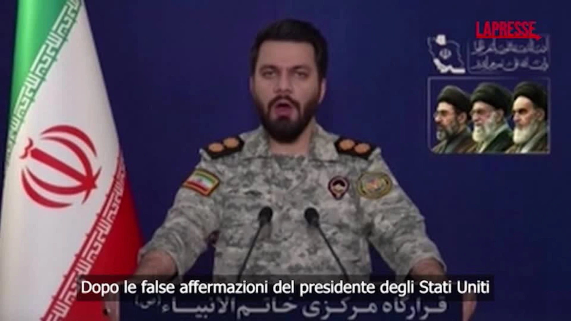 Iran, "abbattuto caccia Usa": l'annuncio dell'esercito