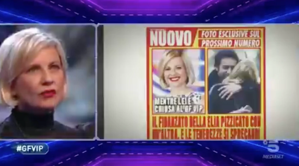 Antonella Elia al Grande Fratello Vip, il video della reazione: come scopre del tradimento del compagno Pietro