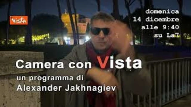 Occhi spaccanti. Su Camera con Vista, il programma di Alexander Jakhnagiev su La7
