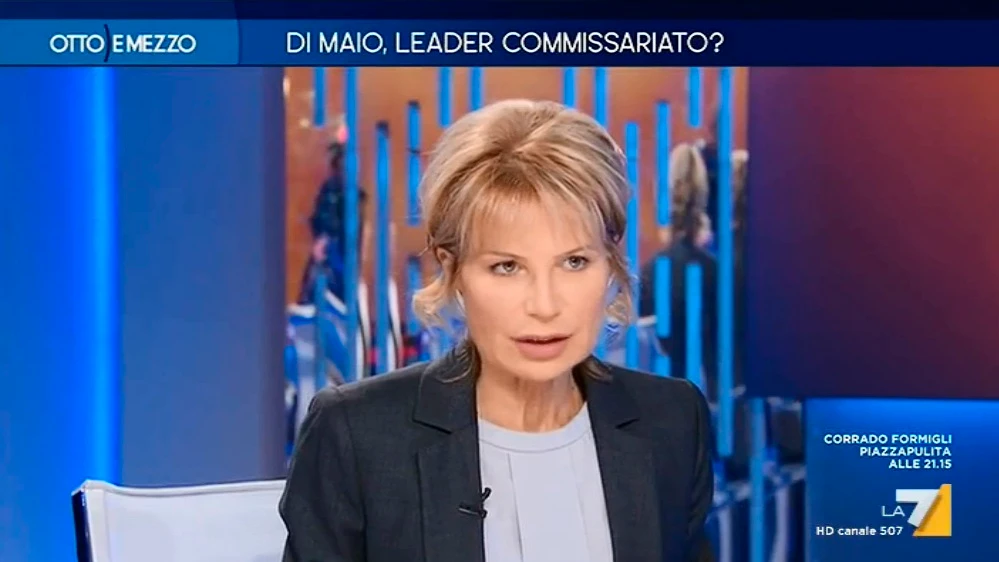 Otto e Mezzo, Lilli Gruber replica a Roberta Lombardi: "Ma se siete sempre in tv?"