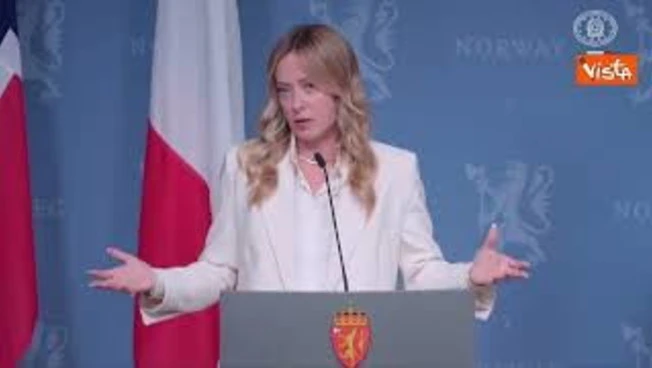 Meloni: A Oslo per allargare la cooperazione con la Norvegia