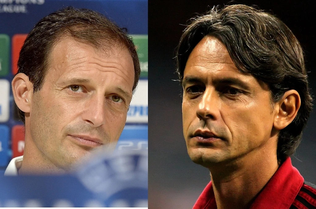 Stasera Milan-Juve tra rivalità in panchina e sogni d'alta classifica