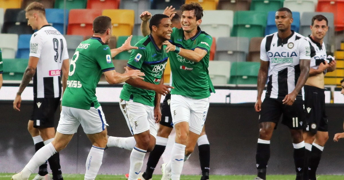 Serie A, l'Atalanta continua a vincere: Zapata e un doppio Muriel stendono una bella Udinese: 2-3