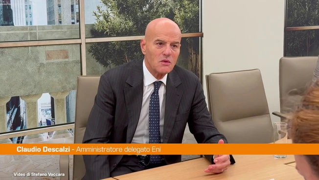 Eni, Descalzi "In Libia siamo essenziali"