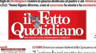 Fatto Quotidiano, clamoroso autogol in prima pagina: "E ora desecretateli tutti". Accontentati, ma per Giuseppe Conte sono guai