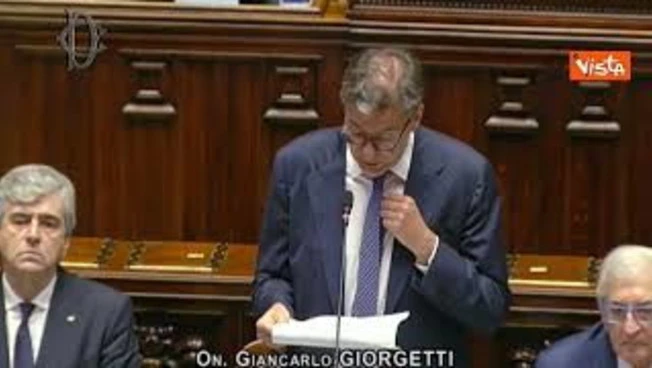 Giorgetti: Chiederemo all'Ue incremento spesa dello 0,9% per la difesa e lo 0,6% per l'energia