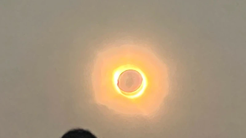 Avete seguito l'eclissi?