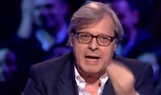Servizio Pubblico, furia Sgarbi contro Alfano: "E' una capra"