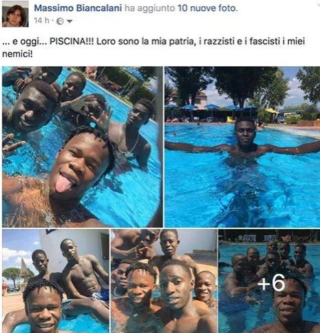 Pistoia, il vescovo annulla la messa del prete degli immigrati in piscina: la decisione dopo l'intervento di Forza Nuova