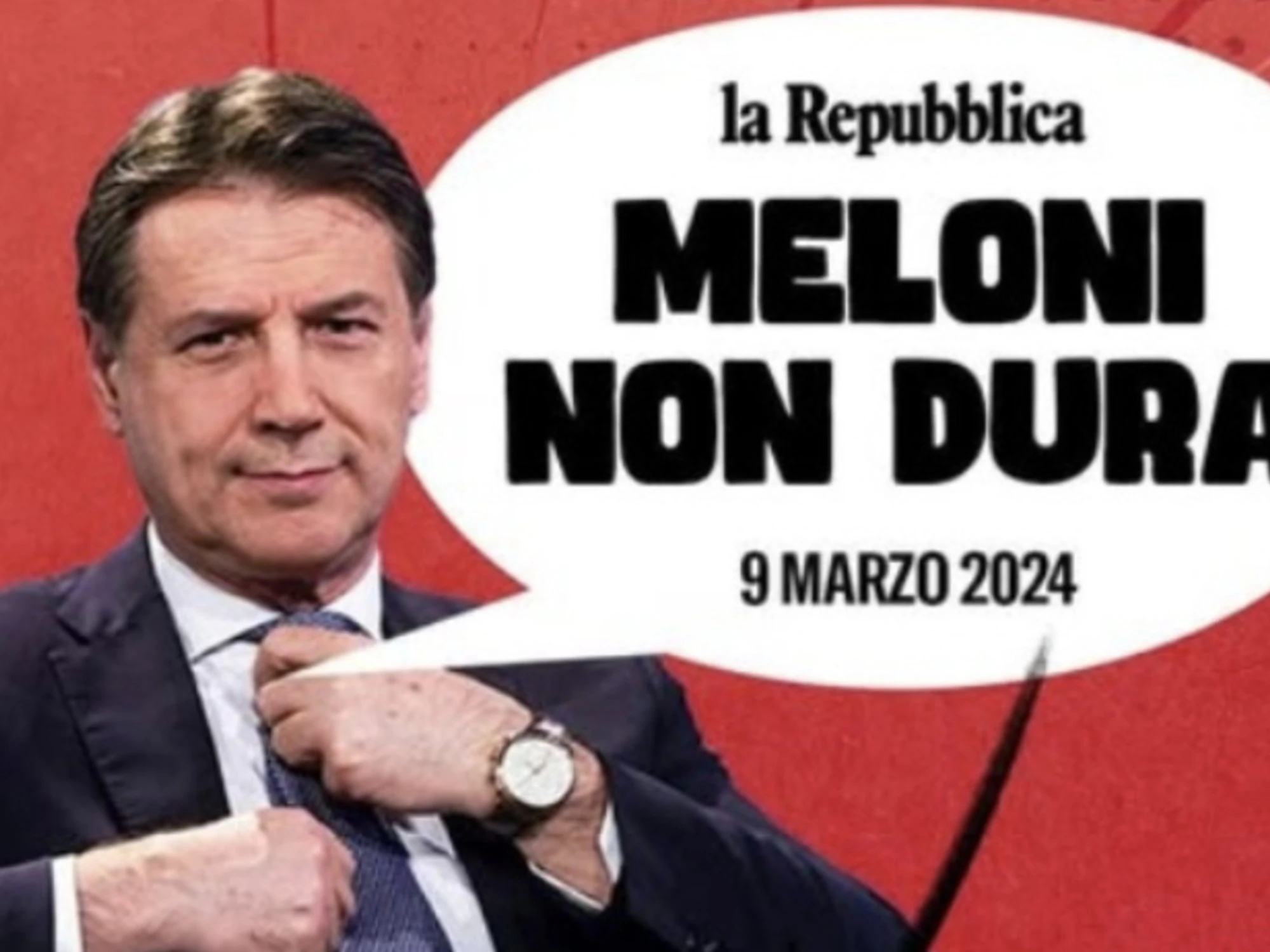 "Meloni non dura": altra figuraccia, Conte spianato dalla premier