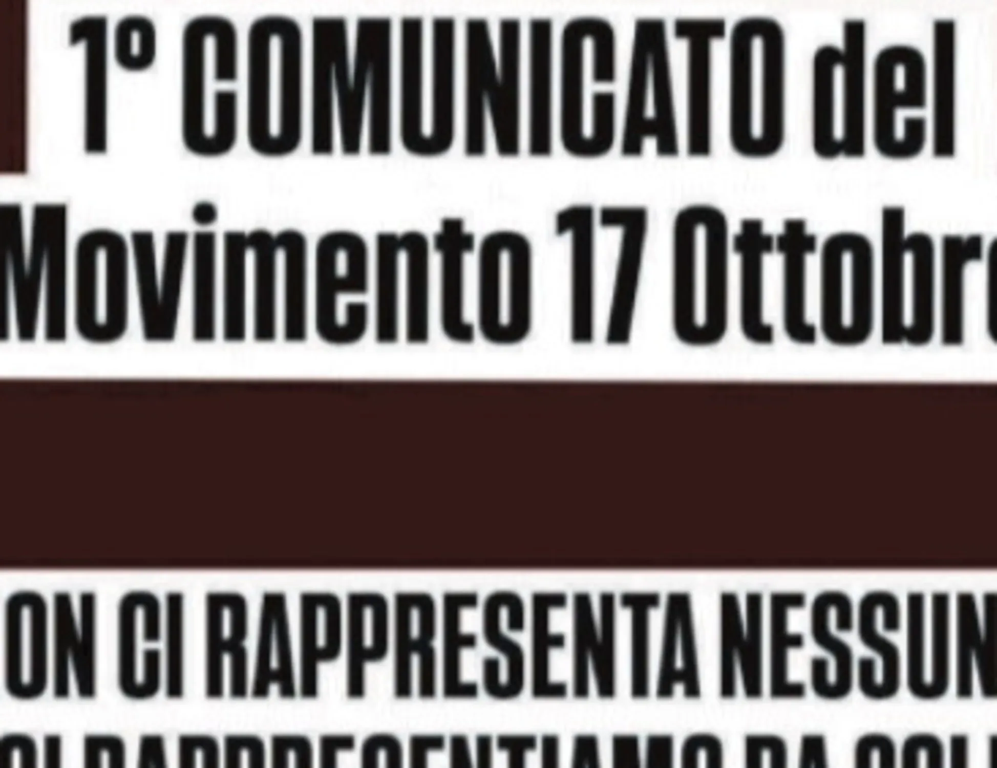 Leggi l'articolo: Chi c'è davvero dietro il "Movimento 17 ottobre": cosa spunta nelle chat
