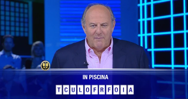 Caduta Libera, clamorosa gaffe da Gerry Scotti: sullo schermo appare un..."cu***"