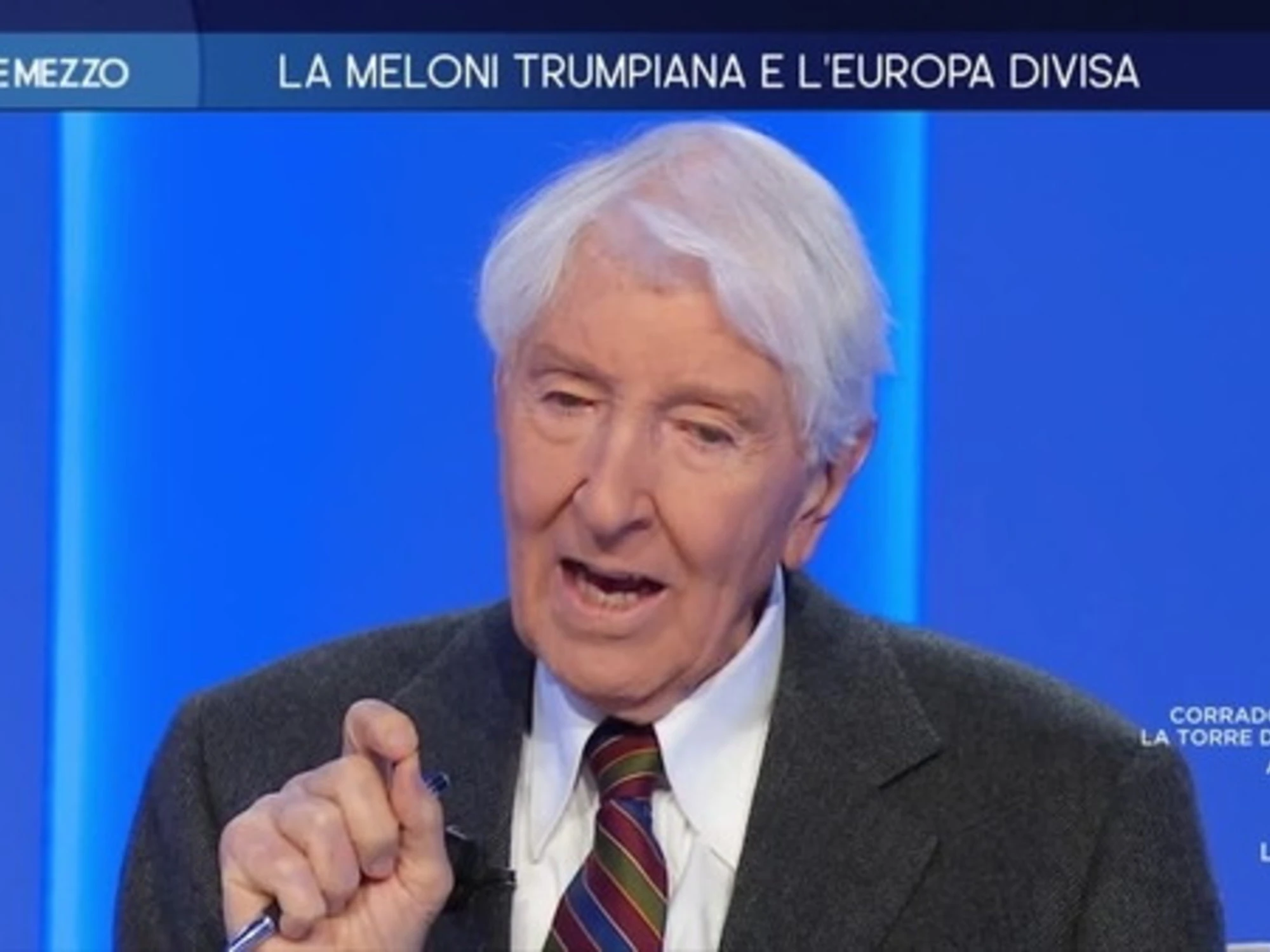 Otto e Mezzo, Augias la spara grossa su Meloni: "Non si schiera mai"