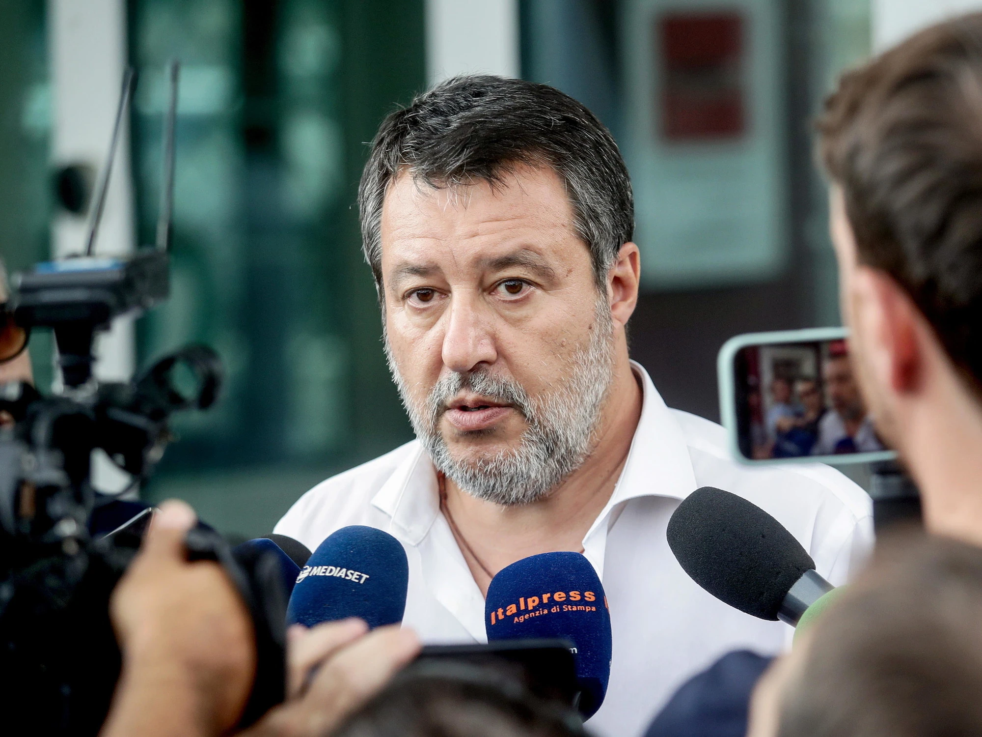 Report, Salvini: "Chi è coinvolto si prenda una pausa". E Ranucci subito frigna