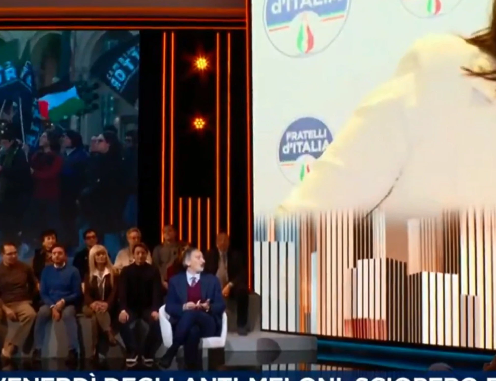 4 di Sera, Senaldi inchioda Greta:" Per scioperare..."