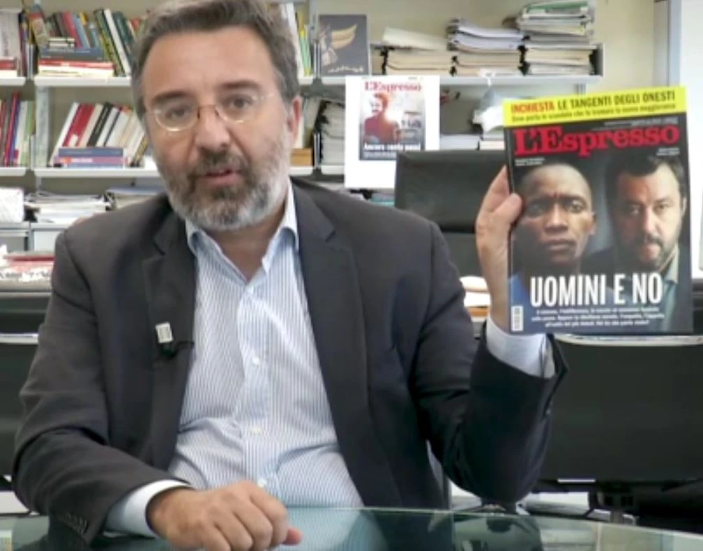 Matteo Salvini, la vergognosa copertina de L'Espresso su Aquarius: il leghista non è un essere umano