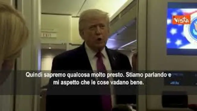 Leggi l'articolo: Trump sull'Iran: Negoziati in corso, non avranno mai l'arma nucleare