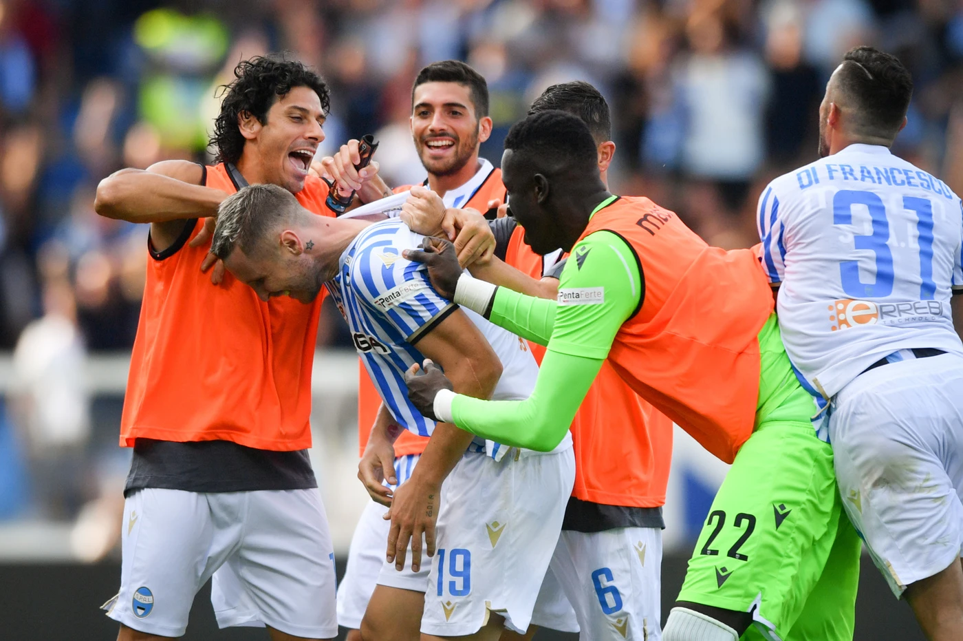 Serie A calcio, Spal-Lazio 2 a 1: Petagna e Kurtic ribaltano il match