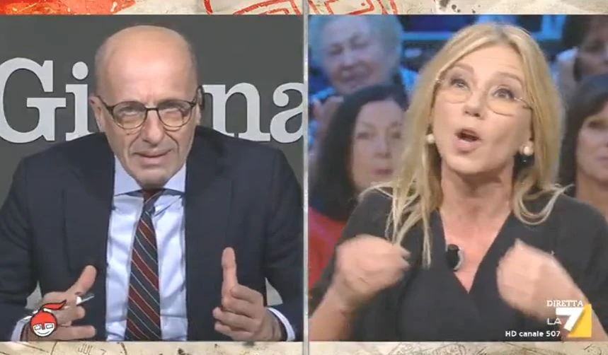 DiMartedì, Alessandro Sallusti difende Libero su Nilde Jotti e Concita De Gregorio s'infuria: "Non ci credo"