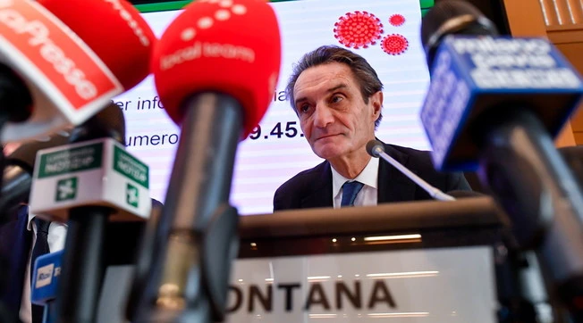 Coronavirus, Attilio Fontana. "A Roma l'hanno capito tardi. Avevamo dato subito le proiezioni, non ci hanno creduto"