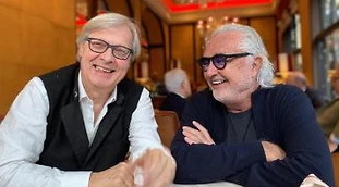 Flavio Briatore, Vittorio Sgarbi e l'augurio insolito: "Erezione di 4 ore", l'effetto collaterale del virus