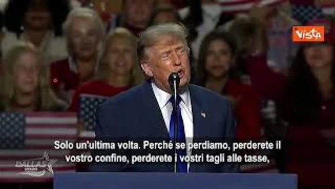 Trump: Alle elezioni di midterm votate come se il mio nome fosse sulla scheda elettorale
