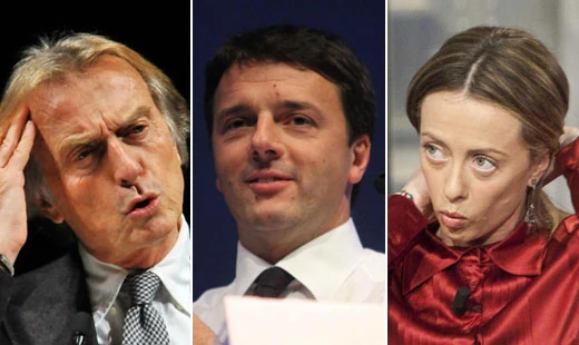 Renzi, Letta, Gelmini, Meloni, Montezemolo: i nomi del futuro governissimo