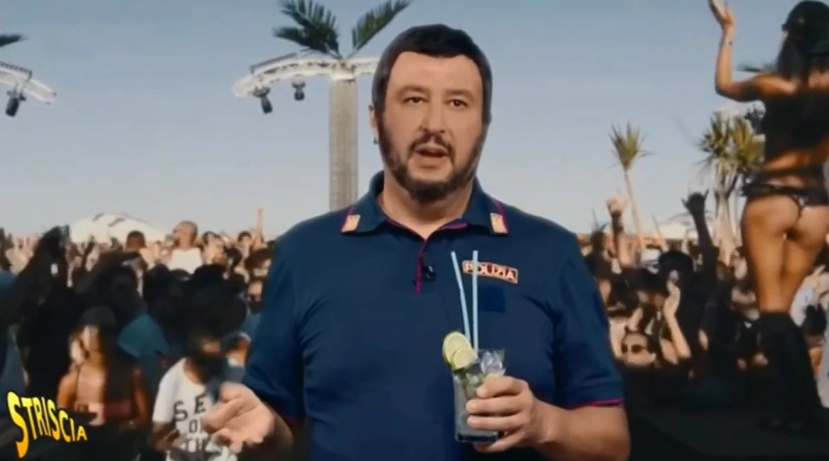 Striscia la Notizia, "sorpresina" a Matteo Salvini: come lo mostrano su Canale 5