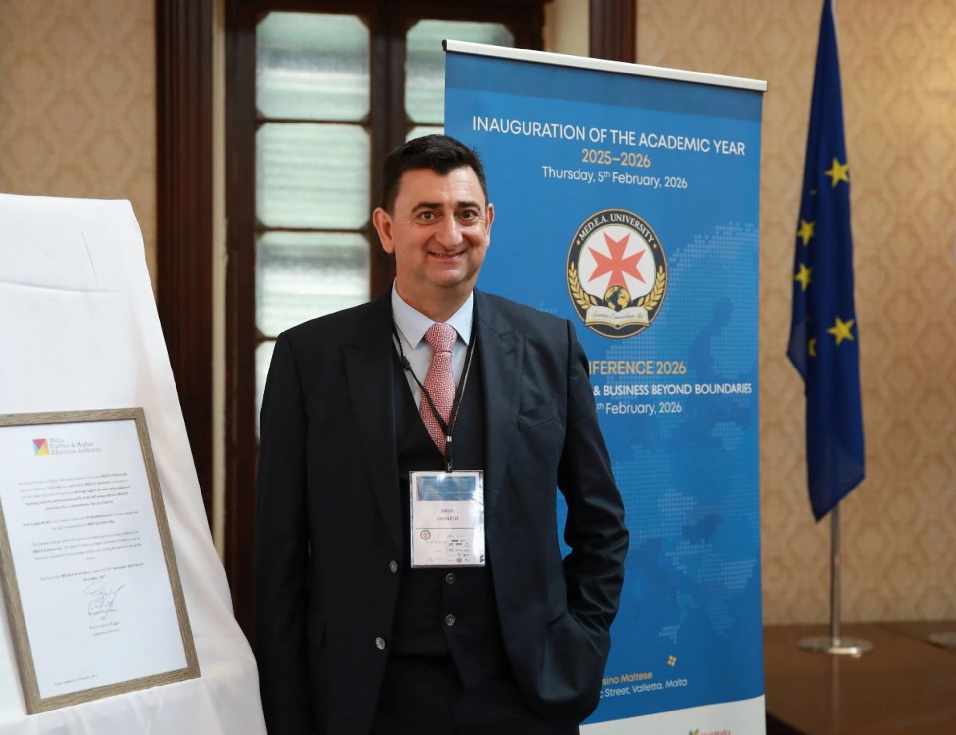 MED.E.A. University celebra il riconoscimento dello status di Università maltese con la Lectio Magistralis della Presidente del Parlamento Europeo Roberta Metsola