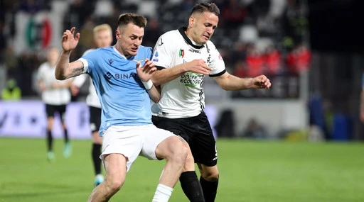 Spezia-Lazio, i biancocelesti vincono all’ultimo respiro, 4-3 sui liguri