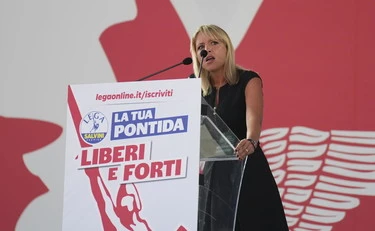 Silvia Sardone, la nuova generalessa: la svolta a Pontida