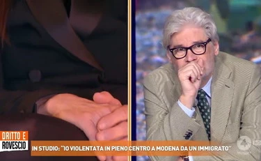 Dritto e rovescio, Marta stuprata da immigrato: "Ho pensato di morire"