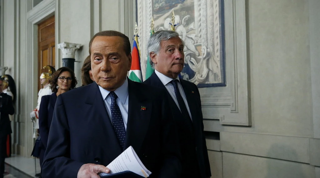 Berlusconi e Tajani<br /> 