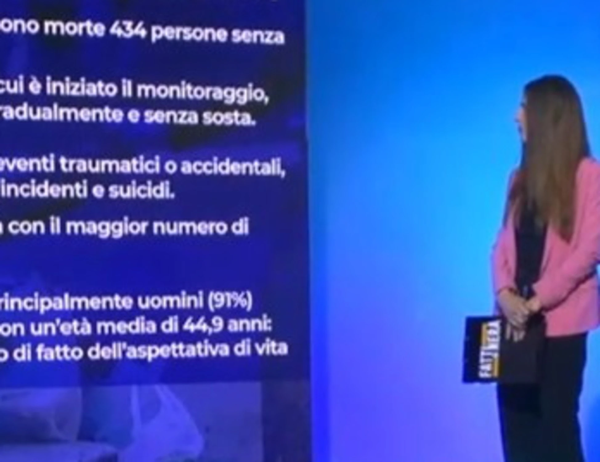 Il caso Oglean: morire per strada da fantasma
